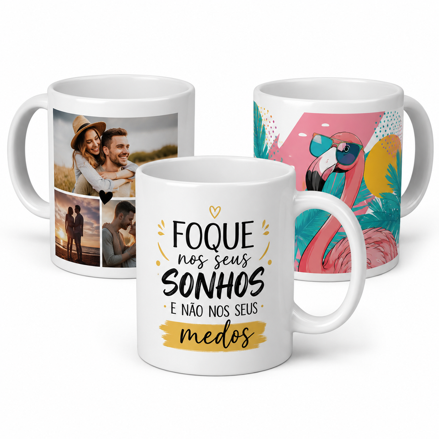 Caneca personalizada de 330 ml